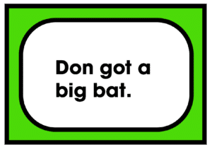 Don got a big bat