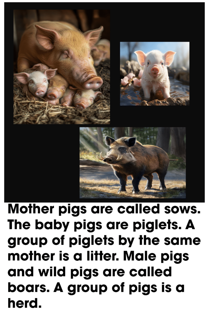 pig names