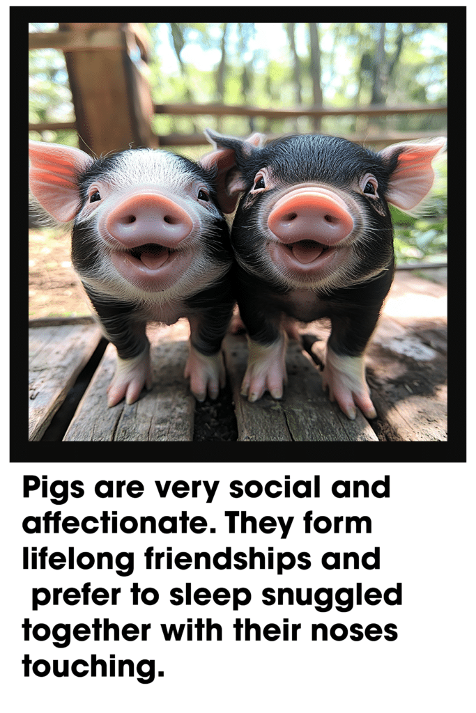 social pigs